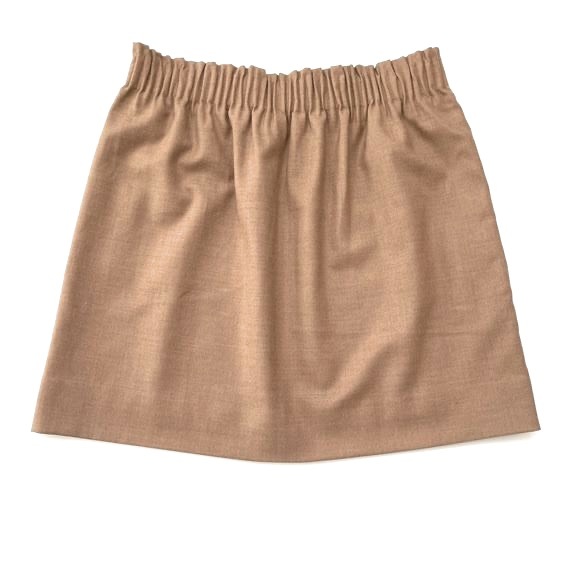 J. Crew tan mini skirt - Picture 1 of 6